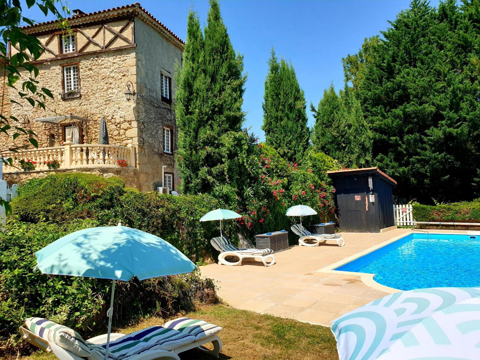 La Ferme De Jeanne Bed & Breakfast Сен-Жирон Екстериор снимка
