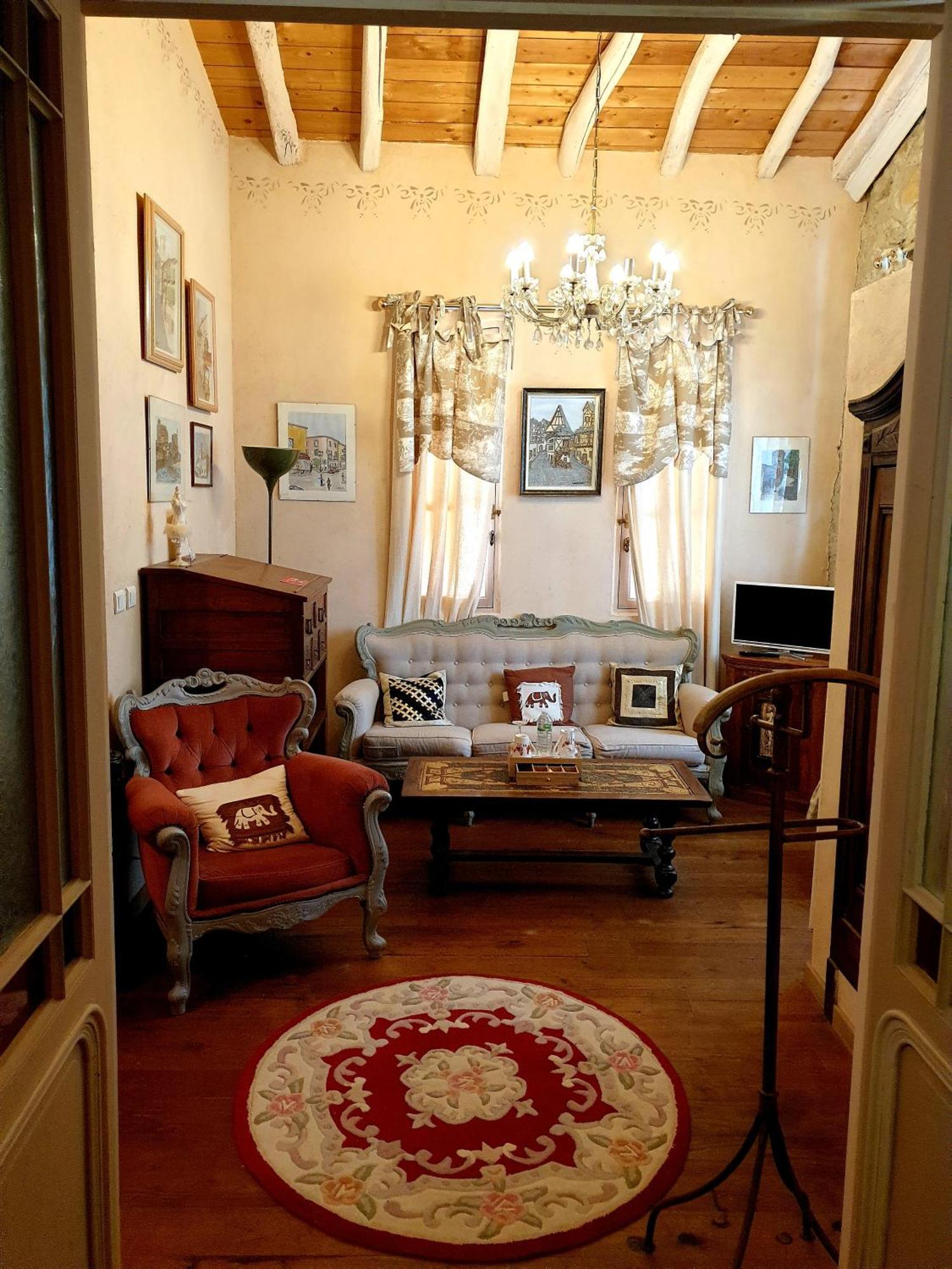La Ferme De Jeanne Bed & Breakfast Сен-Жирон Екстериор снимка