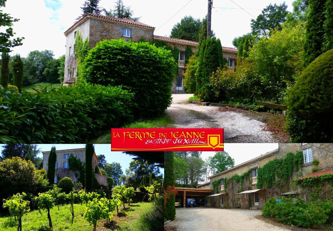 La Ferme De Jeanne Bed & Breakfast Сен-Жирон Екстериор снимка